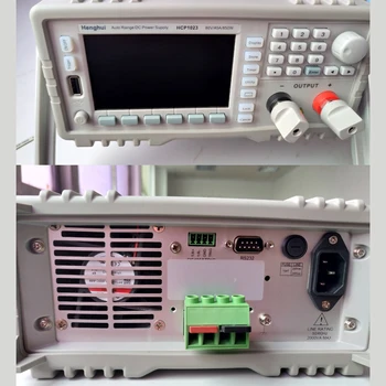 Henghui HCP-1022 plaša diapazona programmējami augstas precizitātes regulēšana digital DC barošanas 80V/20A/400W RS232/RS485/LAN/USB/GPIB