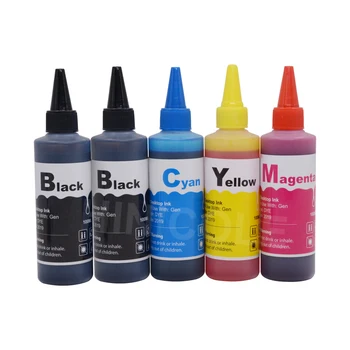 5colors PGI480 PGI-480 uzpilde Tintes Kasetnes tintes pudele ir savietojams PIXMA TR7540/TR8540/TS6140/TS6240/TS8140/TS9140 printeri