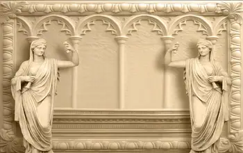 Luksusa Dzīvojamās Istabas Aizkari 3D Aizkari Guļamistaba, Virtuve Mūsdienu Logu romiešu reljefa aizkari