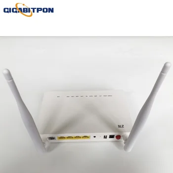 7 gab./iepak ZTE GPON ONU F660V8 FTTH mode fiber 1GE+ 3FE+ USB+ TEL+ Wifi ārējās antenas maršrutētāju bez lodziņā un jauda