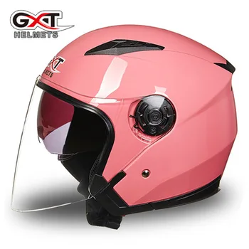 GXT512 vīriešiem un sievietēm, elektriskā motocikla ķivere pusi ķivere četri gadalaiki uv aizsardzību, elektriskā motocikla ķivere