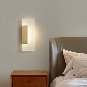 Vara Akrila Sconce Modernu LED Sienas Lampa Mājas Guļamistaba, Koridors, Kāpnes, Interjera Apgaismojums Sienas Lampas Iekštelpu Sienas Gaismas Dekori