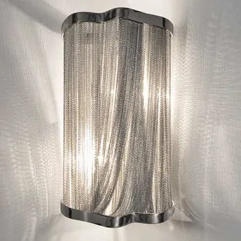 Moderni Minimālisma alumīnija Ķēdē, Sienas Lampas, Gultas Lampa E27 110-240V