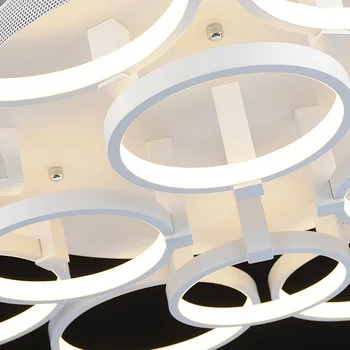 (EICEO) Jauno LED Griestu Lampas Mūsdienu Minimālisma Akrila Radošās Dzīves Telpā Lampas Gaismu Dome Gaismas Guļamistaba Apgaismojums Apgaismojums