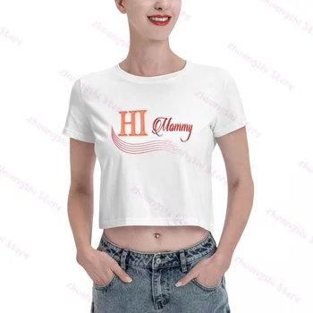 Hi, Māmiņa Modes sieviešu kultūru T-krekls