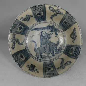 Ķīnas senās antīkās roku padarīt bļodā Porcelāna dekorēšana a2033
