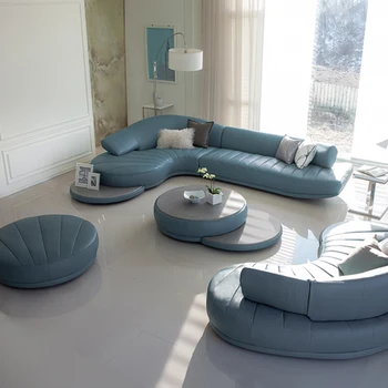 Dzīvojamā Istaba Dīvāns uzstādīts liels stūra dīvāns recliner elektrisko dīvāns īstas ādas frekvencēs dīvāni muebles de sala moveis para casa