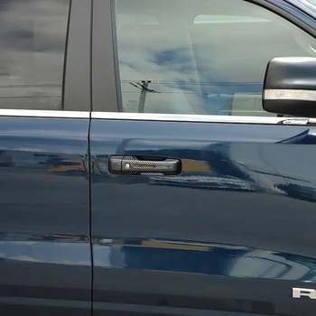 Sānu Durvju Roktura Vāciņš ar Viedās atslēgas caurumu Dekoratīvā Apdare ABS, lai Dodge Ram 2018 2019 2020 2021 Auto Piederumi
