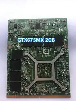 GTX 675MX GTX675MX PAR GT683 GT70 GT60 MS-1762 MS-1763 MS-1W091 N13E-GSR-A2 GDDR5 Grafiskā video Parādīt Karti