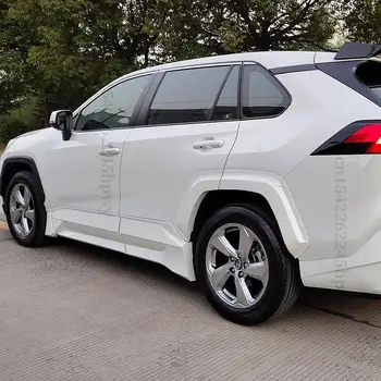 Facelift Ķermeņa Komplekta Piederumiem Jaunu Stilu Vāciņa Modificēta Tuning Par Plašu Ķermeņa Riteņu Pieri Sānu malas Toyota RAV4 2019 2020 2021