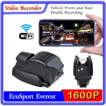 Ford EcoSport Everest 2013~2021 Auto Vadītāja Video Reģistratoru DVR Veltīta WiFi Priekšā, Aizmugurē Dubultā Ieraksta Dash Cam Kameru
