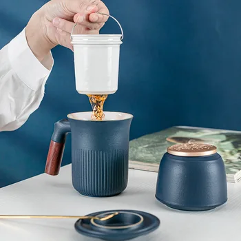 350ML tējas tase uzstādīt keramikas krūze ziemassvētku kauss ceļojumu krūze tējas uzstādīt dzeramā tases personalizētu dāvanu keramikas kafijas tasi komplekts