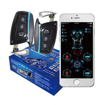 Piliens Kuģniecības KOL Cardot 4G Mobilo Telefonu Kontroli, auto Signalizācija, Auto Keyless Ieceļošanas Tālvadības Push Dzinēja Start Stop Smart Key Auto