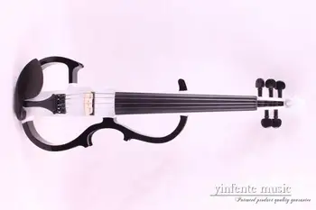 4/4 5 string 4 string melnā un baltā krāsā Elektriskās vijoles Augstas kvalitātes