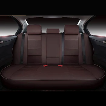 Īstas Ādas & Leatherette Auto Sēdekļa Vāku Infiniti QX60 Auto Sēdeklīti Ietilpst Pilns Komplekts Atbalsta Auto Sēdekļu Spilvenu-2019