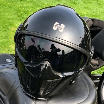 JAUNU Moduļu Motocikla Ķivere Dual Mices Dubultā Objektīva Motorcross Off-road Ķivere Atvērt Pilnu Sejas Motokrosa Ķivere Par Pieaugušo