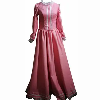 Klientu pasūtījumu! Vintage Tērpus, Viktorijas 1860 pilsoņu Kara vēsturisko Tērpu kleitas D-217