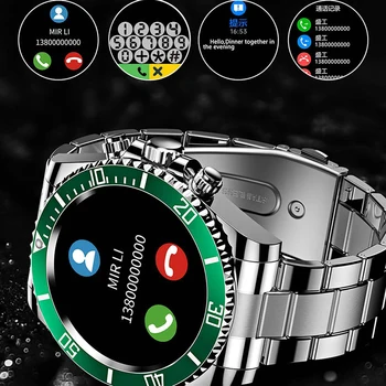 CHYCET JAUNU Bluetooth Zvanu Sieviešu Pulksteņi Smart Skatīties Vīrieši sirdsdarbība Fitnesa Tracker Ūdensizturīgs Sporta Smartwatch Android, IOS