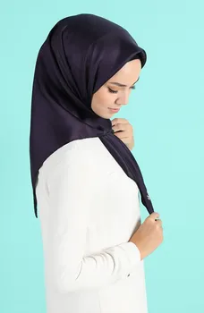Šalle Sievietēm Šalle Jersey Hijab Apģērbs Musulmaņu Kleita Turban