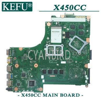 KEFU X450CC sākotnējā mainboard par ASUS X450C X450CL ar 4 gb-operatīvā ATMIŅA I5-3317U GT720M Klēpjdators mātesplatē