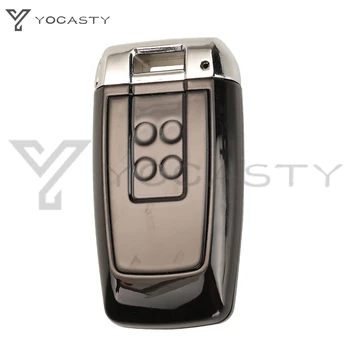 YOCASTY 4 Pogas Smart Remote Auto Atslēgu Shell FOB Lietu Vāku Rolls Royce Phantom Stilā Ar Nesagrieztiem Tukšu Asmens Nomaiņa