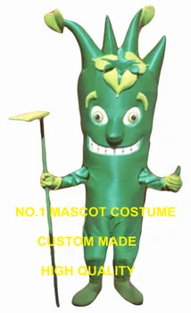 Zaļā flegma talismans kostīmu pieaugušo izmērs karikatūra Plaušu Veselības reklāmas tēmu kostīmi veicot masku komplekti 2810