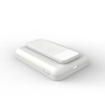 4 1 Powerbank Bezvadu Lādētājs iPhone 13 12 Pro Max Mini PD 20W Magnētisko Smart Skatīties Power Bank Tālruņa Turētājs Gredzenu Gaismas
