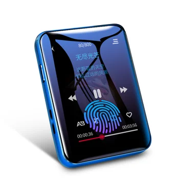 ZUIDID Sākotnējā benjie x1 mp4 atskaņotājs Bluetooth 5.0 iebūvētā skaļruņa pilna ekrāna pieskarieties radio ierakstīšana e-grāmatu, attēlu, video