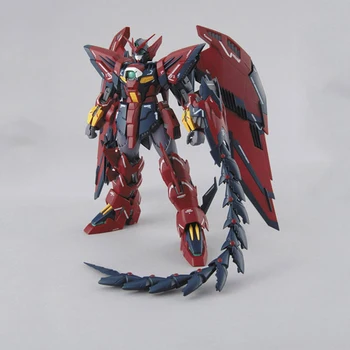 Gundam Modelis Anime Attēls 1/100 MG 6602 Ebion Cīnītājs Albion Vēža izpārdots Vietas Anime Darbības Rādītāji Rotaļlietas Bērniem PVC