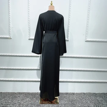 Jaunais Lūgšanu Drēbes Sievietēm Musulmaņu Abaya Modes Dubaija Roku Šūtas Islāma Tuvajos Austrumos Jaciņa Drēbes, Ģērbšanās Pieticīgi Nosaka Lsm031