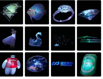Xintai Hologrammu Reklāmas Display Led Ventilatoru Hologrāfisku Attēlu Neapbruņotu Aci Led Projektors Reklāma Spēlētājs Mašīna