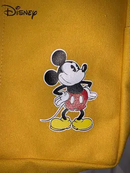 Disney Cartoon Mickey Mouse Dāma tote Stilīgs Crossbody Soma, Iepirkumu soma Liela plecu soma