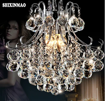 SHIXINMAO Luksusa Kristāla Lustra Dzīvojamā Istabā Lampa spīdumi de cristal iekštelpu Gaismas Kristāla Piekariņi Lustras