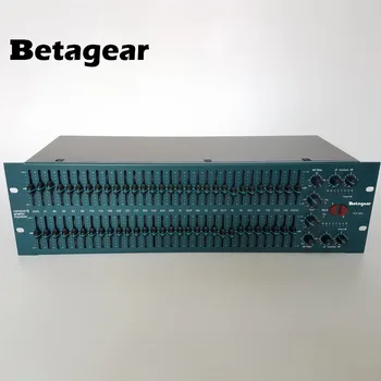 Betagear grafiskais ekvalaizers audio fcs966 ekvalaizers audio ierakstu studija iekārtas dual 31 joslu ekvalaizers dual grafiskais ekvalaizers