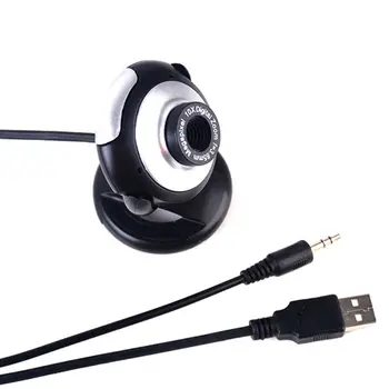 Augstas Izšķirtspējas USB Kameras iebūvētais Mikrofons Webcam PC Klēpjdators, galda Dators, Premium Kvalitātes Jaunas