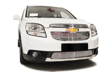 Fancycar radiatora restes apdari par Chevrolet Orlando (2010 +), top, 6,5 mm profilu, nerūsējošais tērauds