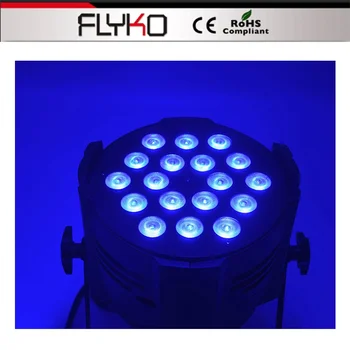 Labākās kvalitātes posmā lighting18*10W/18*12W led alumīnija par gaismas Disco mājas par