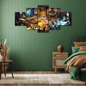 Mūsdienu Audekls Gleznošanai Solīto Neverland Plakāti un Izdrukas Sienas Mākslas Ainu, viesistaba, Mājas Dekoru ar Rāmjiem