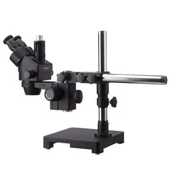 7X-135X Black Trinokulara Stereo Tālummaiņas Mikroskopa uz Vienu Roku Boom Stand + 144 LED Compact Gredzens-gaisma ar 3MP USB3.0 Kameru