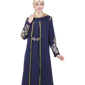 Ir 2021. Musulmaņu Jauns Tuvo Austrumu Dubaija Islāma garām piedurknēm Kleita Arābu Atpūtas Temperaments Joker Kleitu Modes Tērpu Kaftan