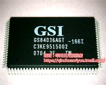 10pcs GS84036AGT-166I GS84036A6T-166I QFP jaunas