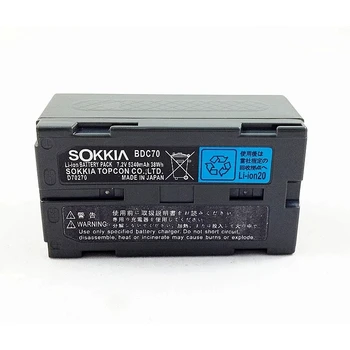 SOKKIA BDC70 Li-ion akumulatoru Topcon Kopā Stacijas ES CX Sokkia FX Komplekts x Sērijas mērniecības instrumenti 7.2 V 5240mAh