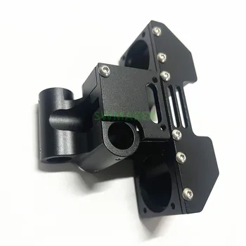 V6 jhead mount un ventilatora kanāla konversijas līdz UM2+ 3D printeri, metāla drukas galviņa karstā gala stiprinājums 6MM/8mm gluda vārpstas