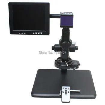 Rūpniecības Digitālā Mikroskopa Kameras Lēcas Leņķis 8 collu HD LCD Monitors HDMI/VGA/BNC Interfeiss Mātesplati tehniskās Apkopes Pārbaudes