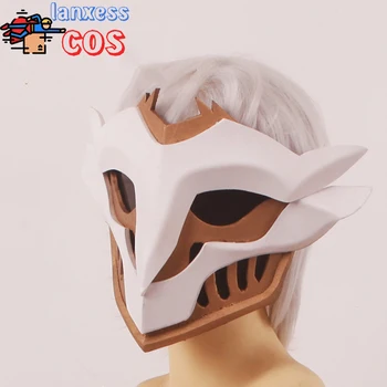 LoL Cosplay Mistiskā Ekko Cos маска Wildfire Banda Vizuālo маска Vīriešiem Zēna Cosplay Aksesuārus