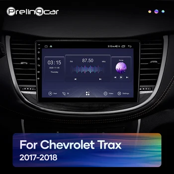 Prelingcar Android 10 Chevrolet TRAX 2017 -2018 Auto Radio Multimediju Video Atskaņotājs, GPS Navigācija, NE DVD 2 Din Octa-Core