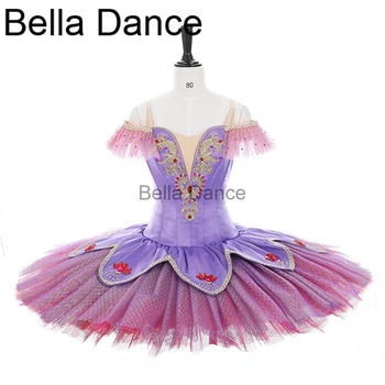 Pasūtījuma Ceriņi Pasaku Profesionālās Pankūku Baleta Tutu Kleita Sleeping Beauty Fejas Tērpi BT2045