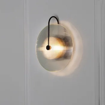Nordic Light luksusa radošo mākslu sienas lampas koridora lampas, gultas ēdamistaba guļamistaba dizainers dzīvojamā istaba dekoratīvās sienas lampas