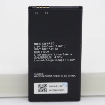20pcs/daudz 2000mAh li-ion Akumulatoru Huawei Honor 3C Lite C8816 C8816D G521 G615 G601 G620 Y635 Y523 HB474284RBC Tālruņa Akumulatora
