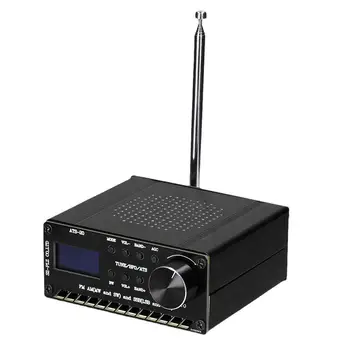 Samontēti ATS20 SI4732 Visu Joslu Radio Uztvērējs FM, AM (MW & SW) SSB (LSB & USB), ar litija akumulatoru + Antena + Skaļrunis + Lietā